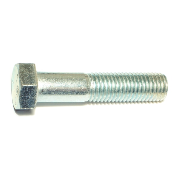 Midwest Fastener Grade 5, 3/4"-10 Hex Head Cap Screw, Zinc Plated Steel, 3-1/2 in L, 3 PK 70385 - main